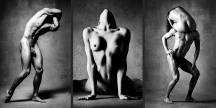 BODY SCULPTURES Classic Black and White Nude Photography©sarosdy